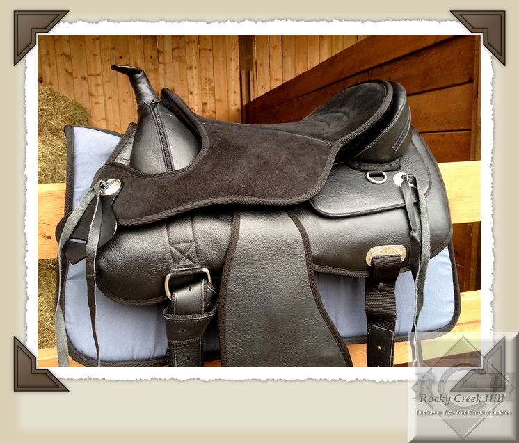 Show Ad Horse Canada Tack & Apparel Canada Treeless Barrel Racing Saddles, Treeless